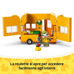 LEGO Animal Crossing Roulotte di Florindo con negozio