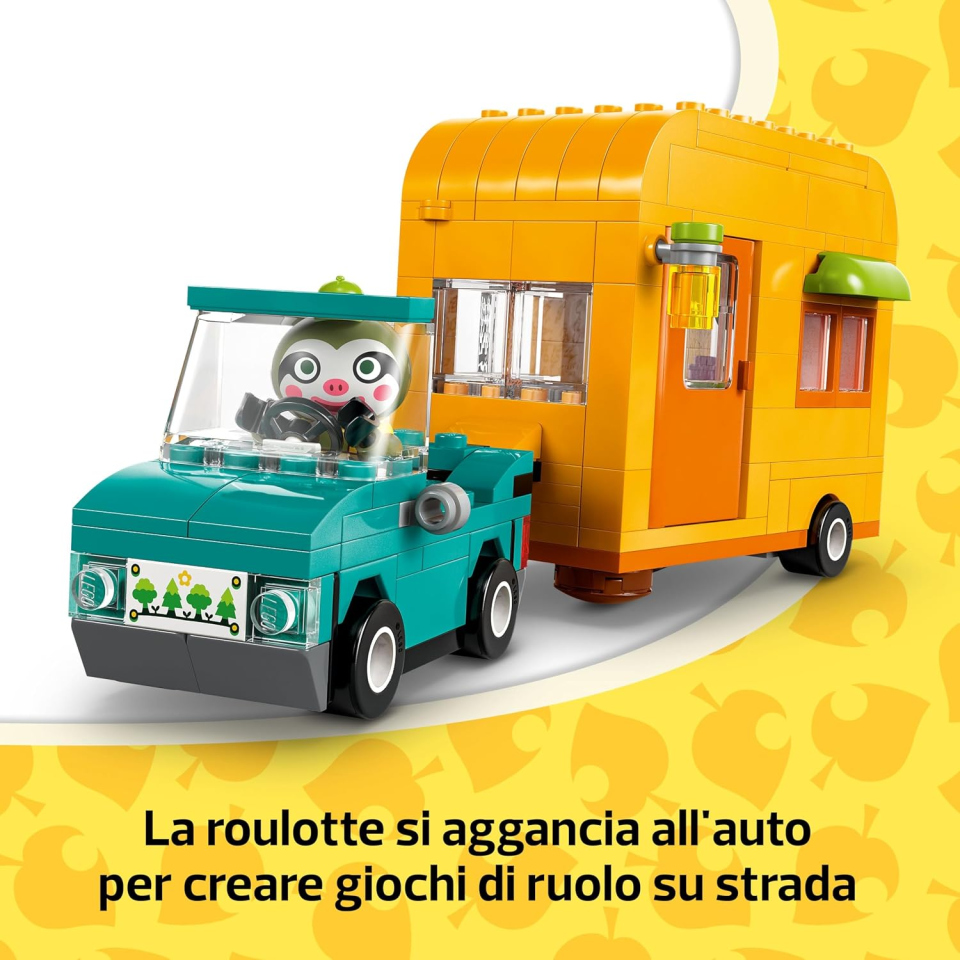 LEGO Animal Crossing Roulotte di Florindo con negozio
