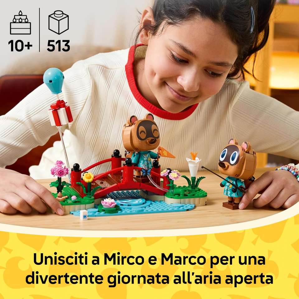 LEGO Animal Crossing set di costruzioni Mirco e Marco