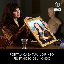 LEGO Art Gioconda 31213 – Monna Lisa in Mattoncini