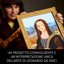 LEGO Art Gioconda 31213 – Monna Lisa in Mattoncini