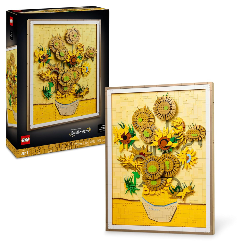 LEGO Art Girasoli di Van Gogh – Quadro 3D in Mattoncini 31215