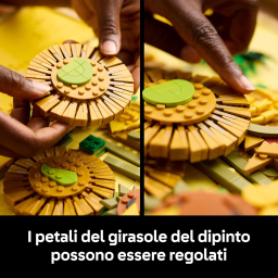 LEGO Art Girasoli di Van Gogh – Quadro 3D in Mattoncini 31215