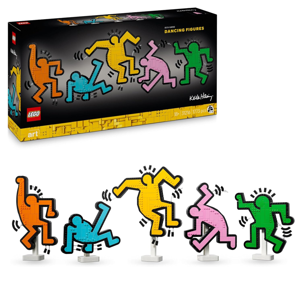 LEGO Art Keith Haring Figure Danzanti 31216