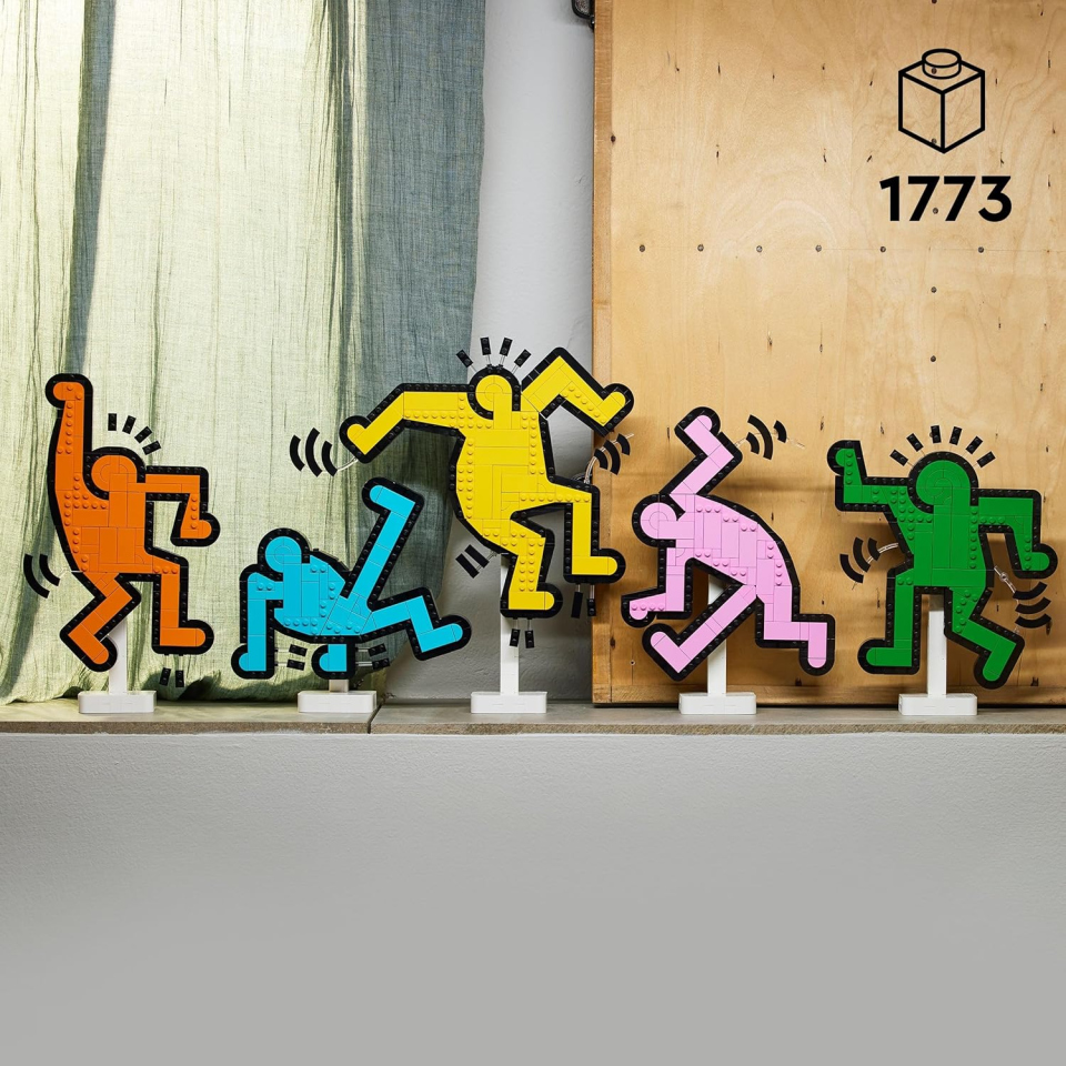 LEGO Art Keith Haring Figure Danzanti 31216