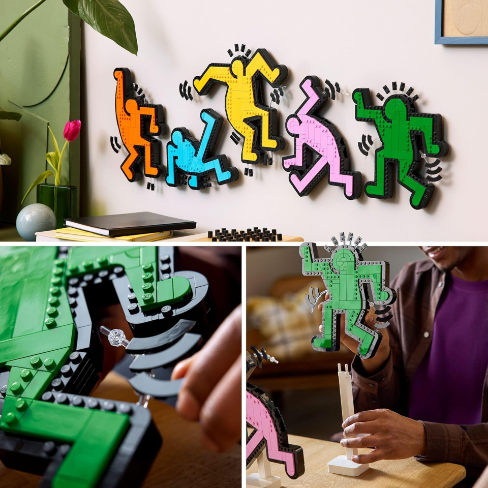 LEGO Art Keith Haring Figure Danzanti 31216