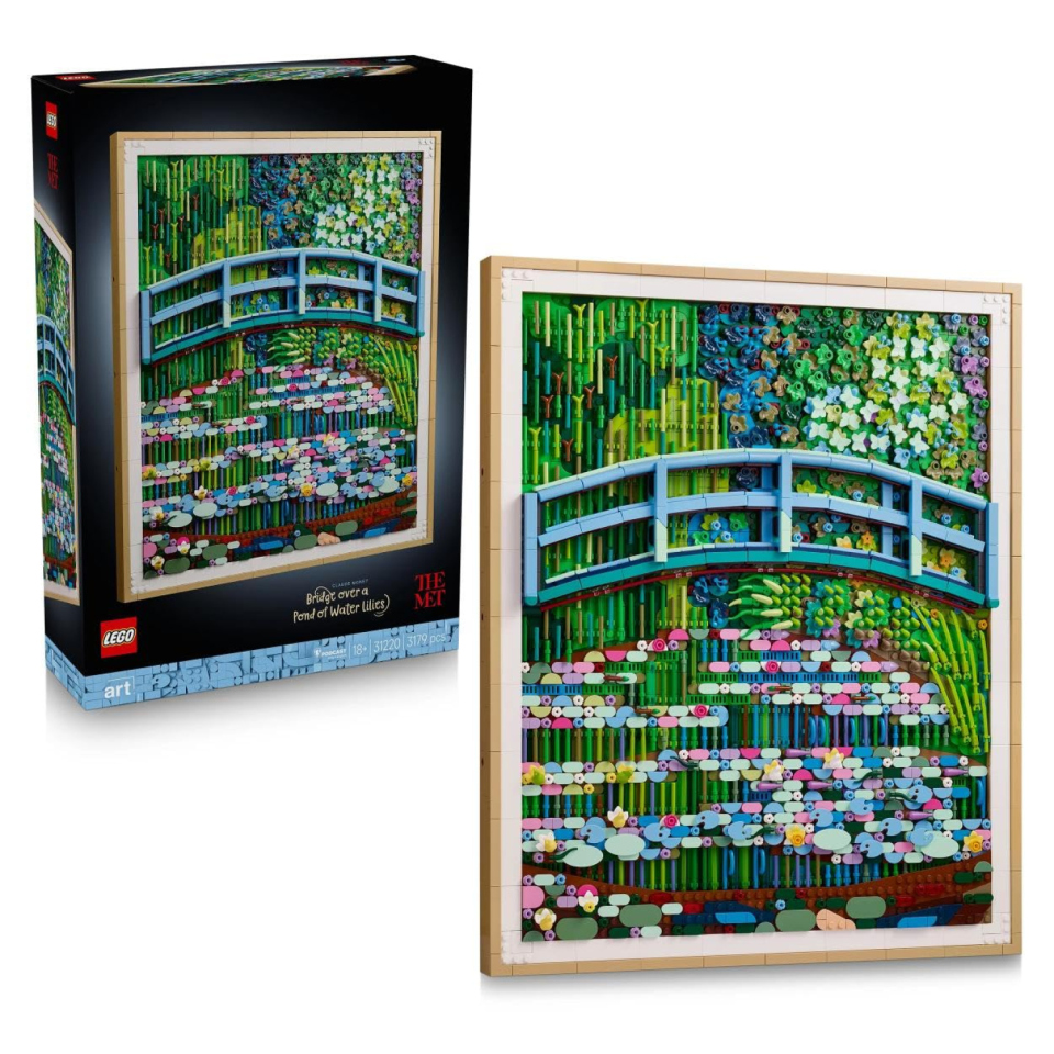 LEGO Art Monet Lo Stagno delle Ninfee 31220