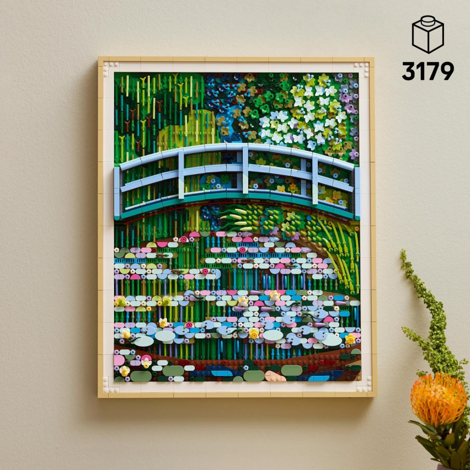 LEGO Art Monet Lo Stagno delle Ninfee 31220