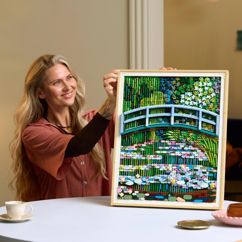 LEGO Art Monet Lo Stagno delle Ninfee 31220