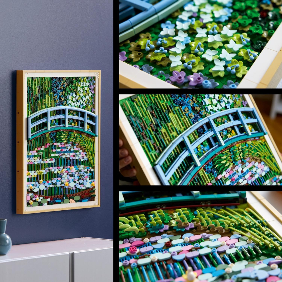 LEGO Art Monet Lo Stagno delle Ninfee 31220
