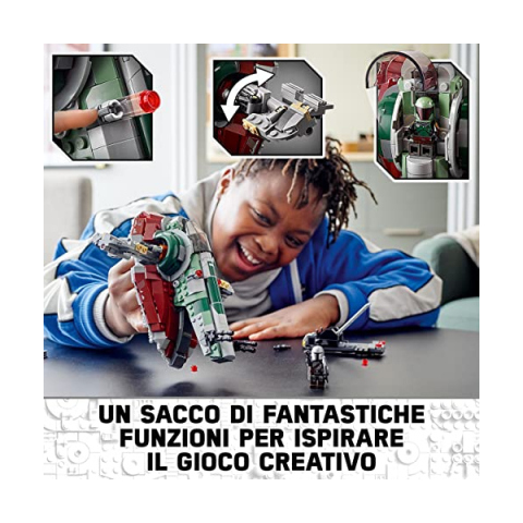 LEGO Star Wars Astronave di Boba Fett con Minifigure 75312