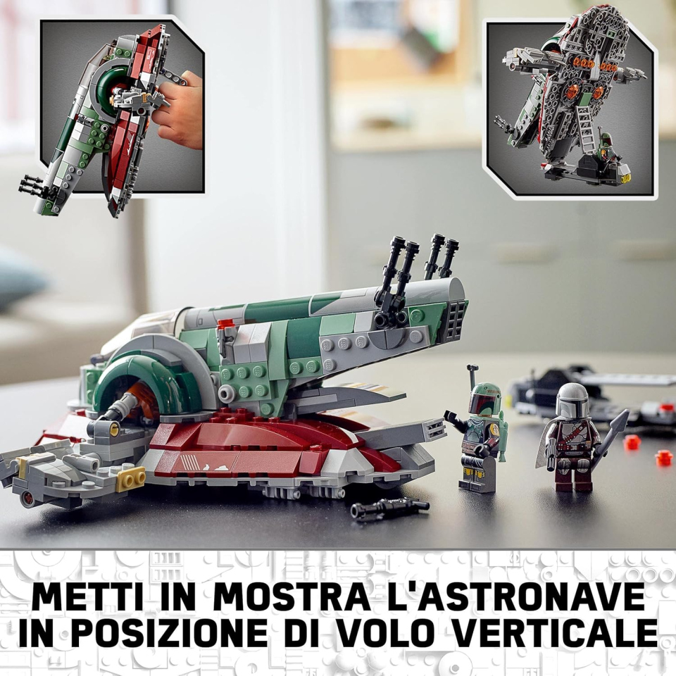 LEGO Star Wars Astronave di Boba Fett con Minifigure 75312
