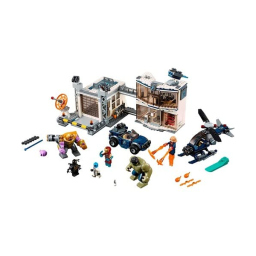 LEGO Marvel Avengers Battaglia al Quartier Generale con Hulk e Thanos 76131
