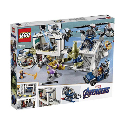 LEGO Marvel Avengers Battaglia al Quartier Generale con Hulk e Thanos 76131