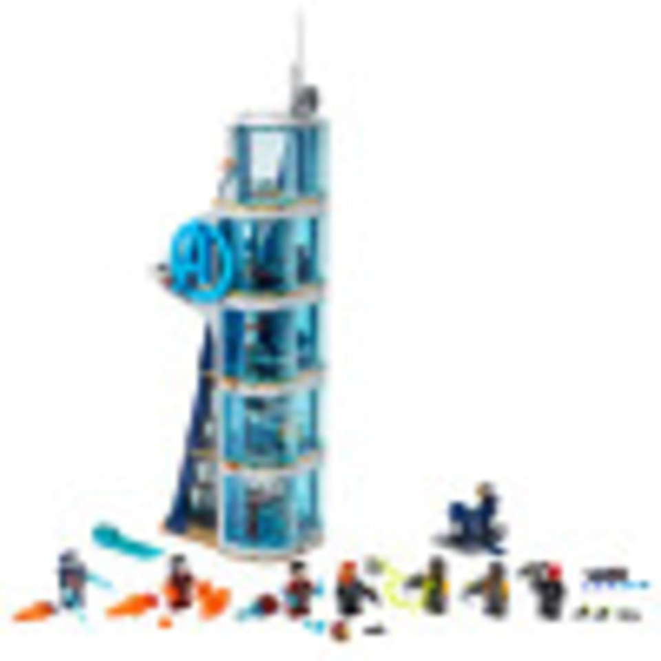 LEGO Marvel Avengers Tower Battle 76166 – Set Costruzioni 685 Pezzi