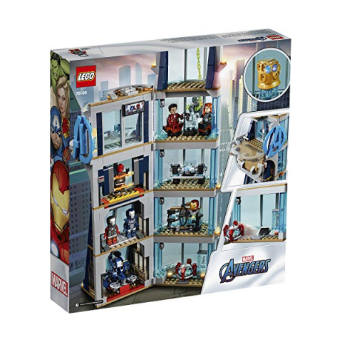 LEGO Marvel Avengers Tower Battle 76166 – Set Costruzioni 685 Pezzi
