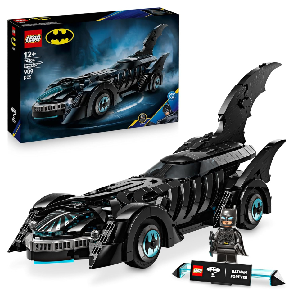LEGO DC Batmobile Batman Forever 76304 – Set Costruzioni da Esposizione