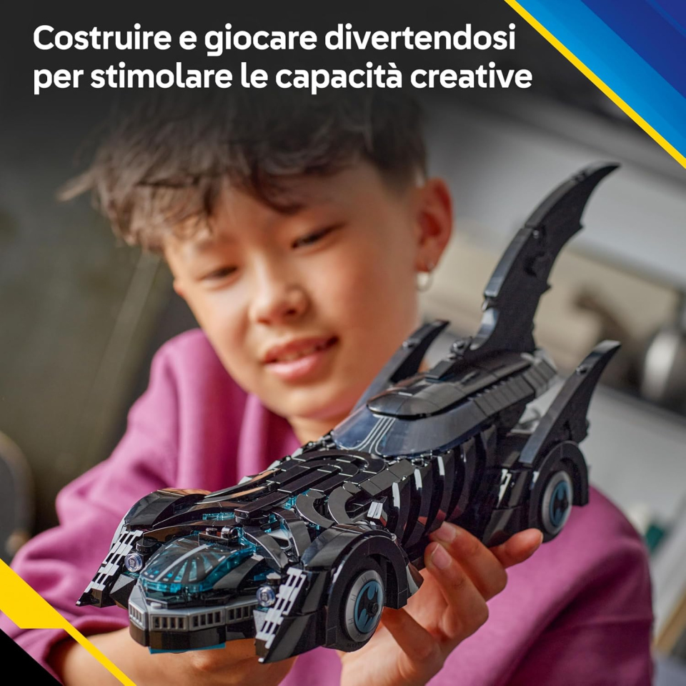 LEGO DC Batmobile Batman Forever 76304 – Set Costruzioni da Esposizione
