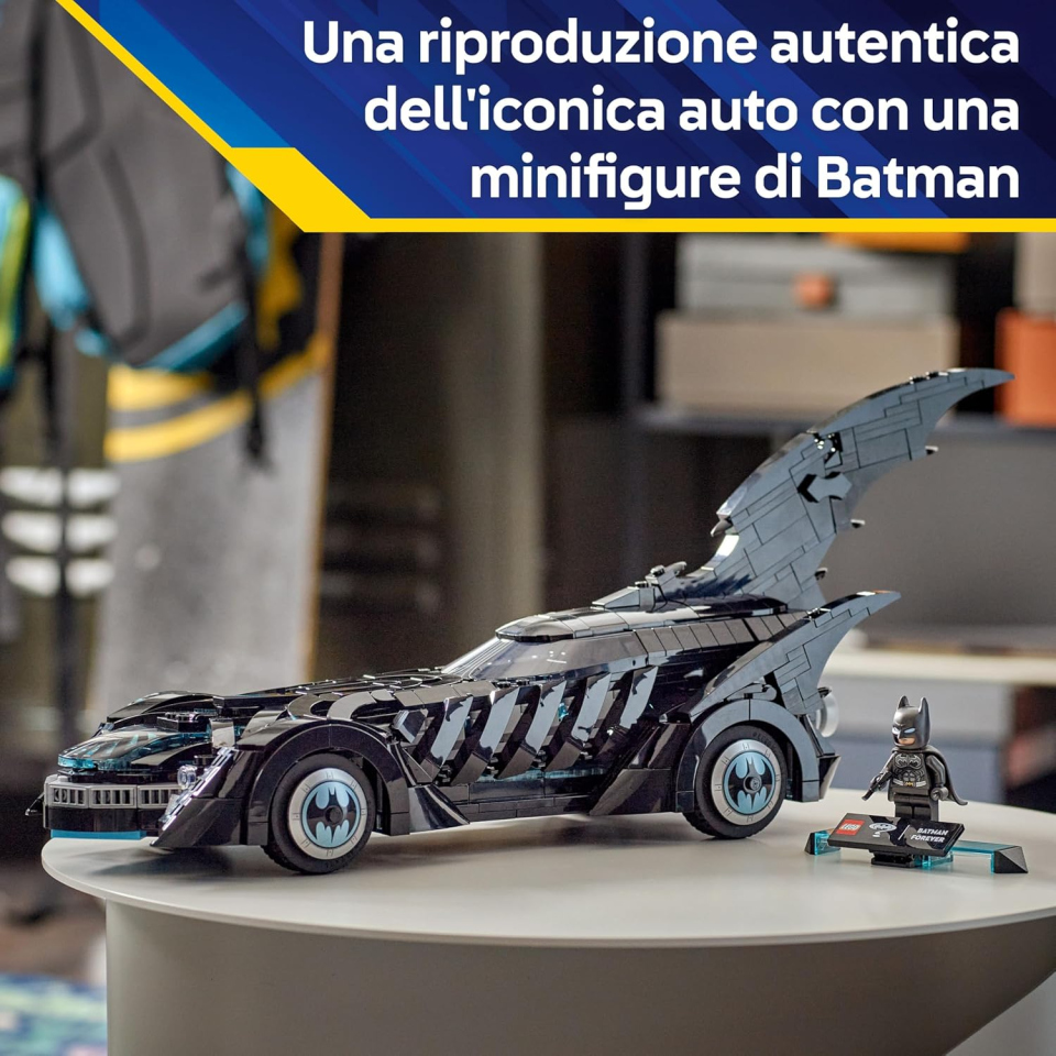 LEGO DC Batmobile Batman Forever 76304 – Set Costruzioni da Esposizione