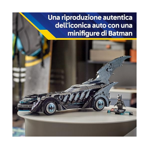LEGO DC Batmobile Batman Forever 76304 – Set Costruzioni da Esposizione