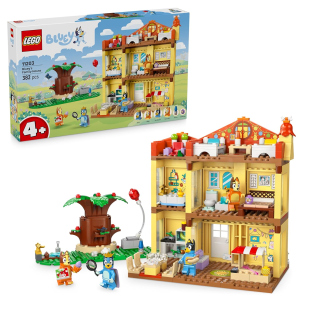 LEGO Bluey Casa della Famiglia – Set Modulare con 4 Minifigure