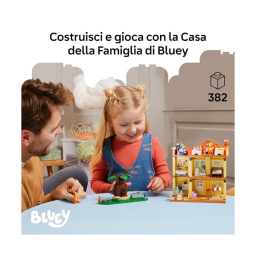 LEGO Bluey Casa della Famiglia – Set Modulare con 4 Minifigure