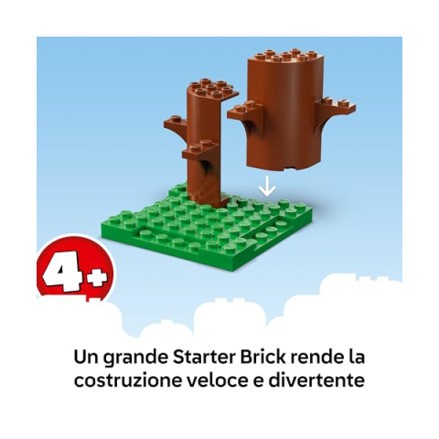 LEGO Bluey Casa della Famiglia – Set Modulare con 4 Minifigure