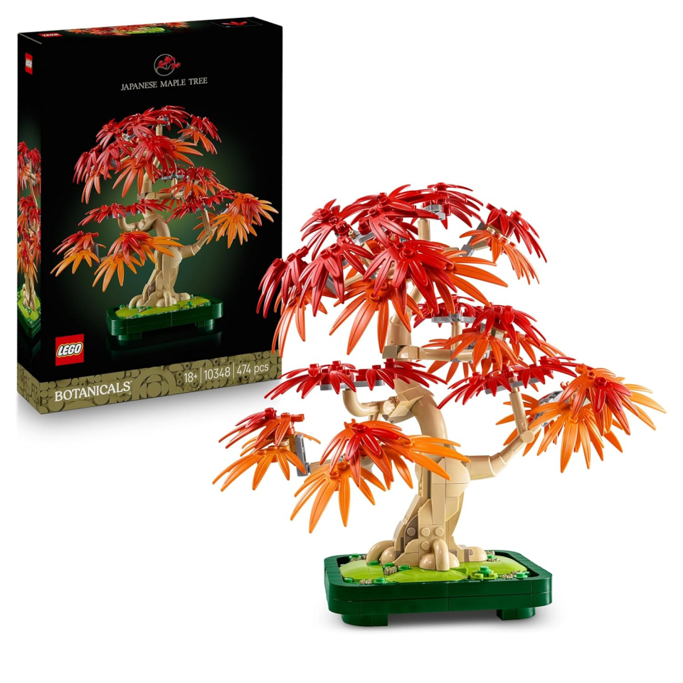 LEGO Botanicals Bonsai Acero Rosso Giapponese 10348