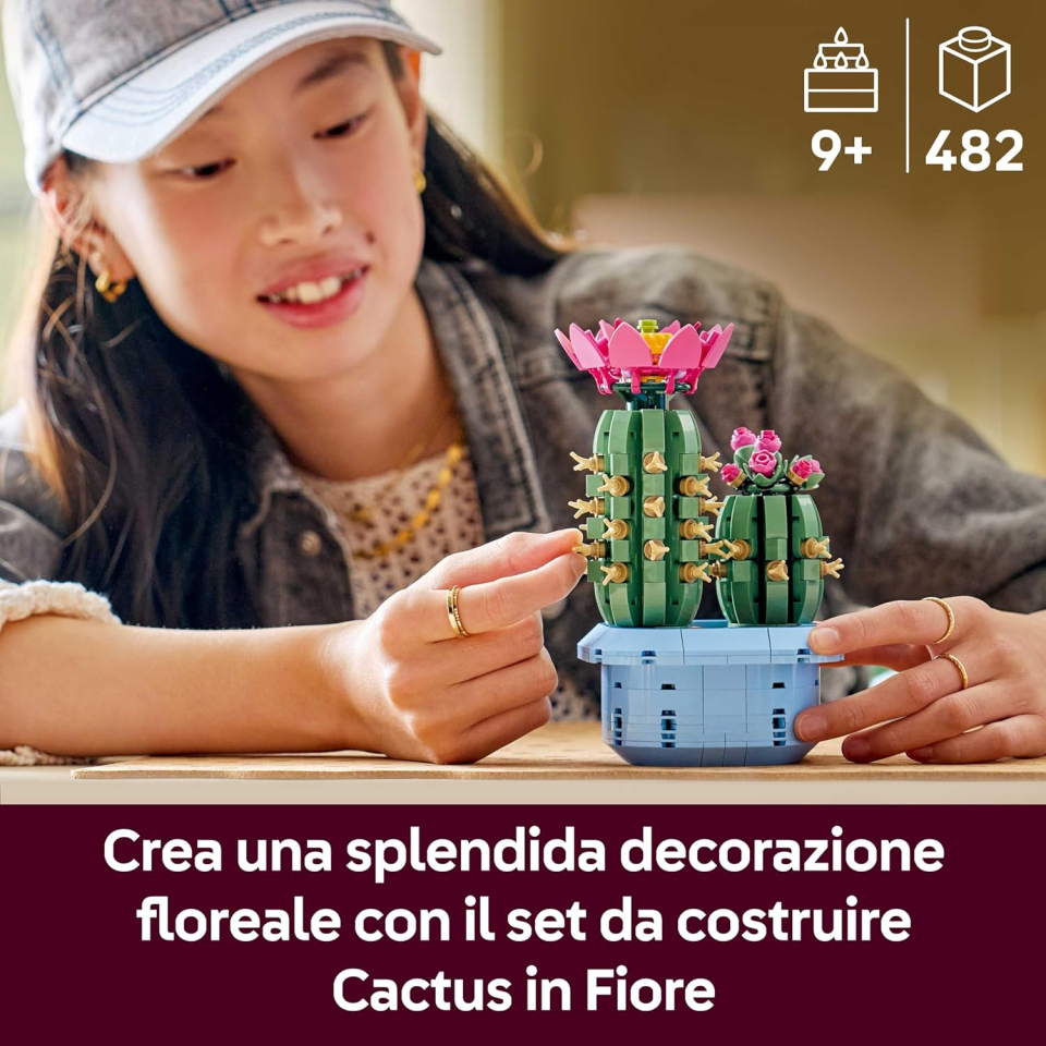 LEGO Botanicals Cactus in Fiore 11509