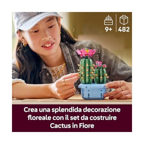 LEGO Botanicals Cactus in Fiore 11509