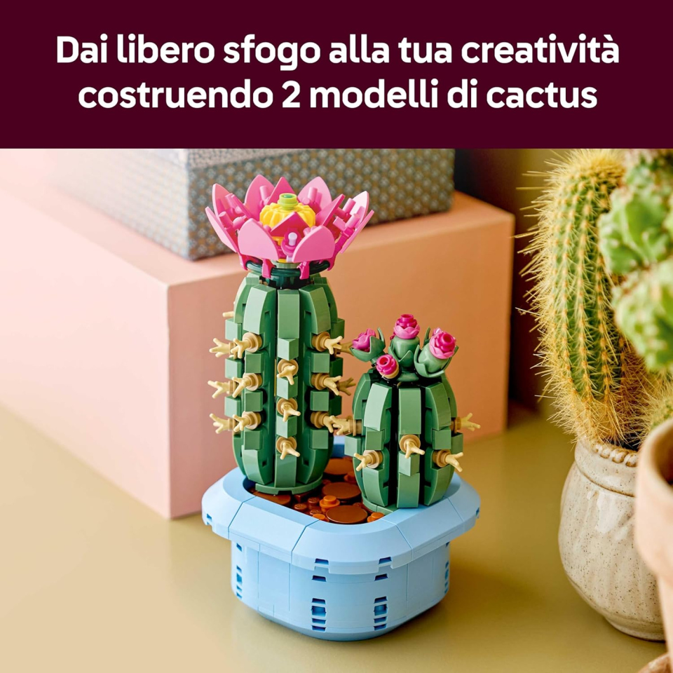LEGO Botanicals Cactus in Fiore 11509