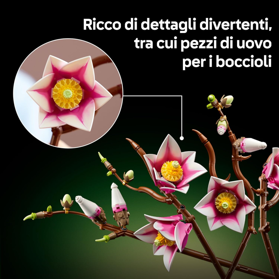 LEGO Botanicals Rametti di Magnolia 11510