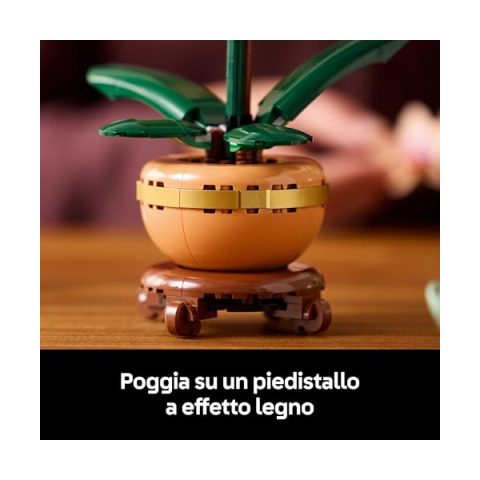 LEGO Botanicals Mini-Orchidea 10343 – Set Costruzioni con Vaso