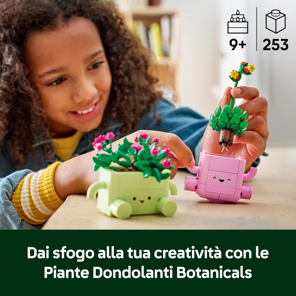 LEGO Botanicals Piante Dondolanti 11506 – Fiori e Vasi Pastello