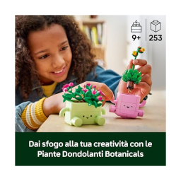 LEGO Botanicals Piante Dondolanti 11506 – Fiori e Vasi Pastello