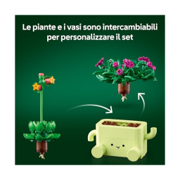 LEGO Botanicals Piante Dondolanti 11506 – Fiori e Vasi Pastello