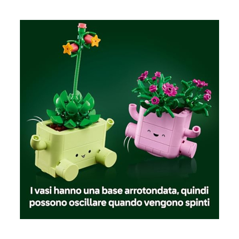 LEGO Botanicals Piante Dondolanti 11506 – Fiori e Vasi Pastello