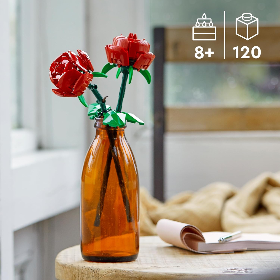 LEGO Botanicals Rose 40460 – Set Fiori da Costruire