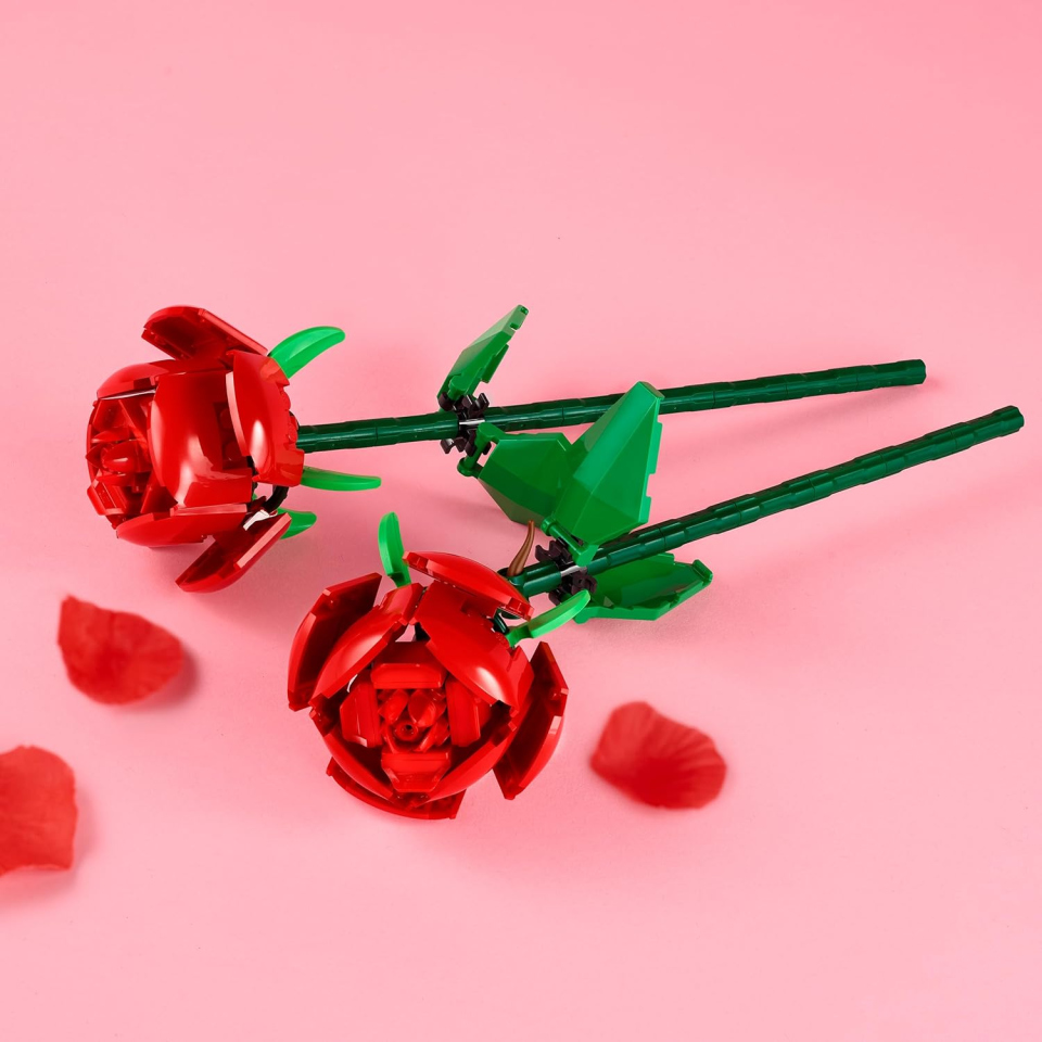 LEGO Botanicals Rose 40460 – Set Fiori da Costruire