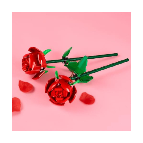LEGO Botanicals Rose 40460 – Set Fiori da Costruire