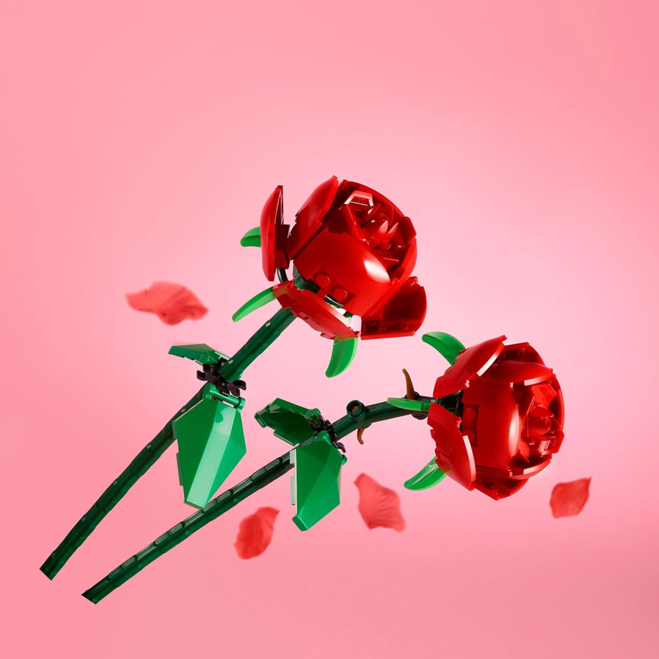 LEGO Botanicals Rose 40460 – Set Fiori da Costruire