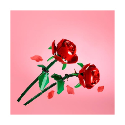 LEGO Botanicals Rose 40460 – Set Fiori da Costruire