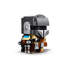 LEGO BrickHeadz Il Mandaloriano e Baby Yoda – Set da Collezione Star Wars