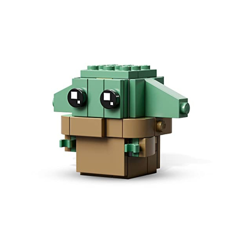 LEGO BrickHeadz Il Mandaloriano e Baby Yoda – Set da Collezione Star Wars