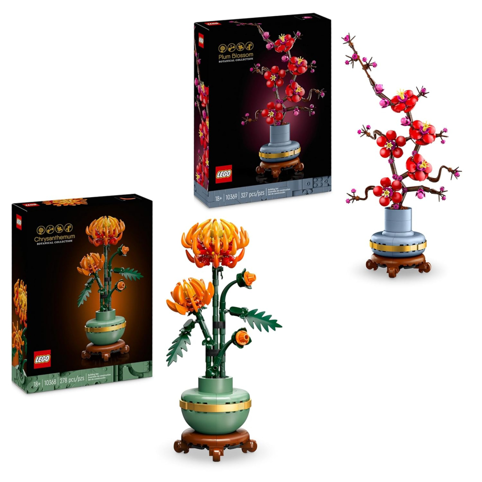 LEGO Bundle Fiori Stagionali: Crisantemo e Prugno Giapponese