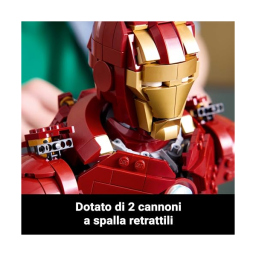 LEGO Marvel Busto Iron Man MK4 76327 - Set Costruzioni Adulti