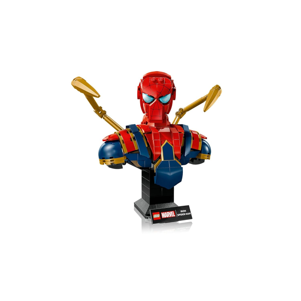 LEGO Marvel Busto Iron Spider-Man 76326 - Set da Collezione per Adulti