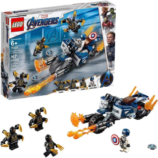LEGO Marvel Captain America Attacco Outrider 76123