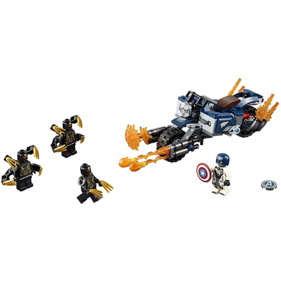LEGO Marvel Captain America Attacco Outrider 76123