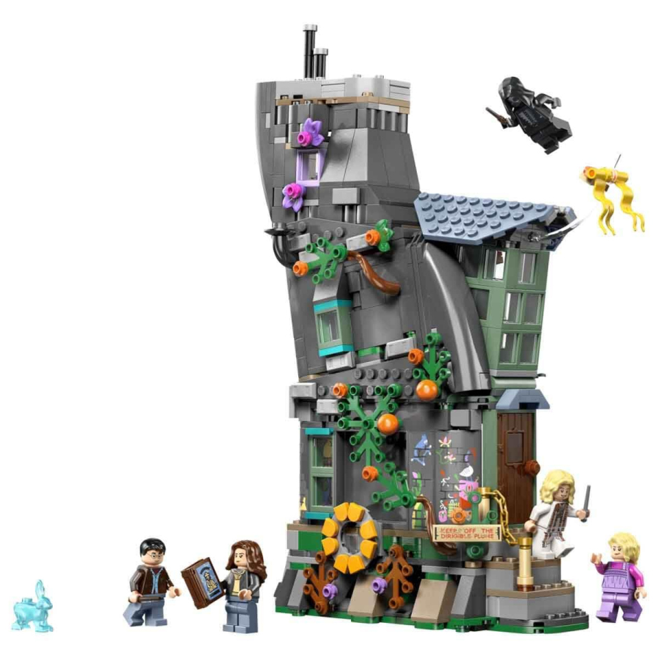 LEGO Harry Potter Casa di Luna Lovegood con Mattoncino Luminoso e 5 Minifigure